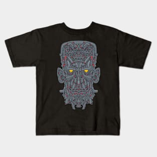 Mecha Soul Frankenstein Monster 04 Kids T-Shirt